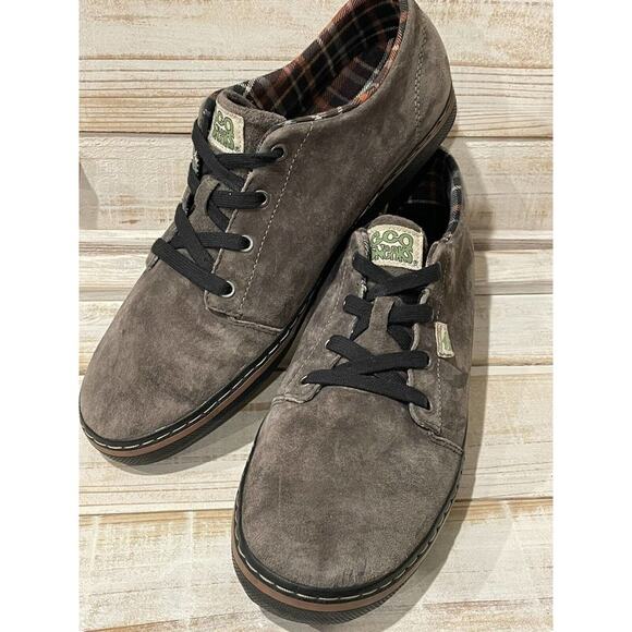 Eco Sneaks Simple Gray Suede Men's‎ Sneaker Shoe Size US 13 - Picture 1 of 9